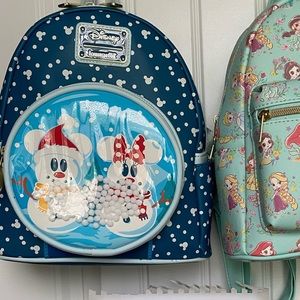 Loungefly Disney Mickey & Minnie Mouse Snowglobe